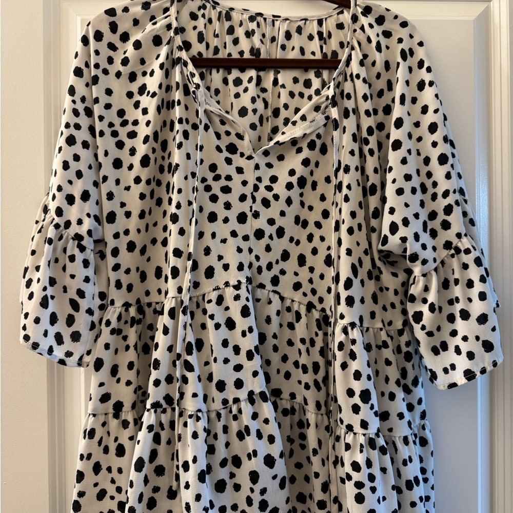 Polka Dot Women's Top